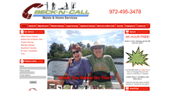 Desktop Screenshot of beckncallmaids.com